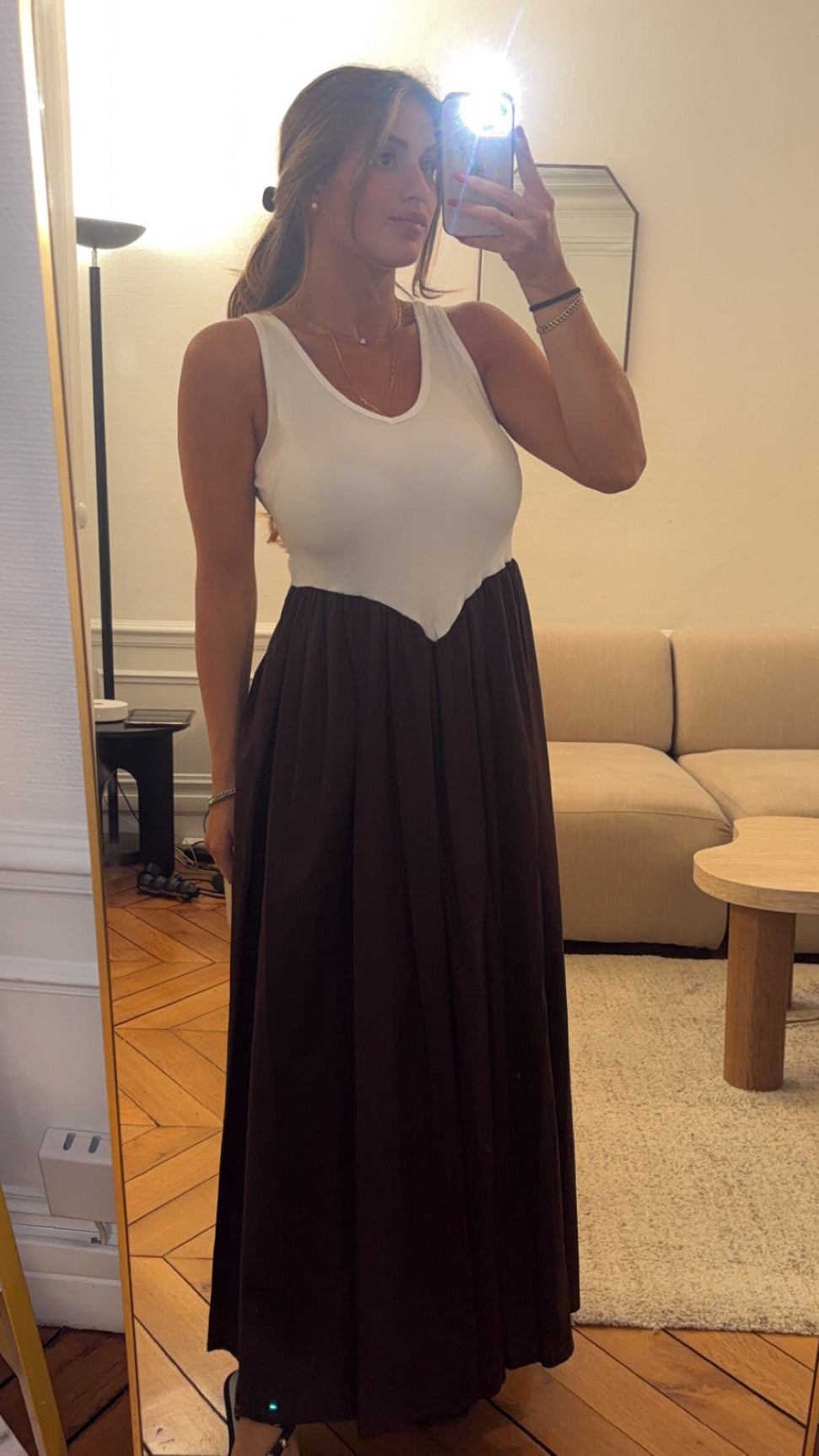 Robe longue légère