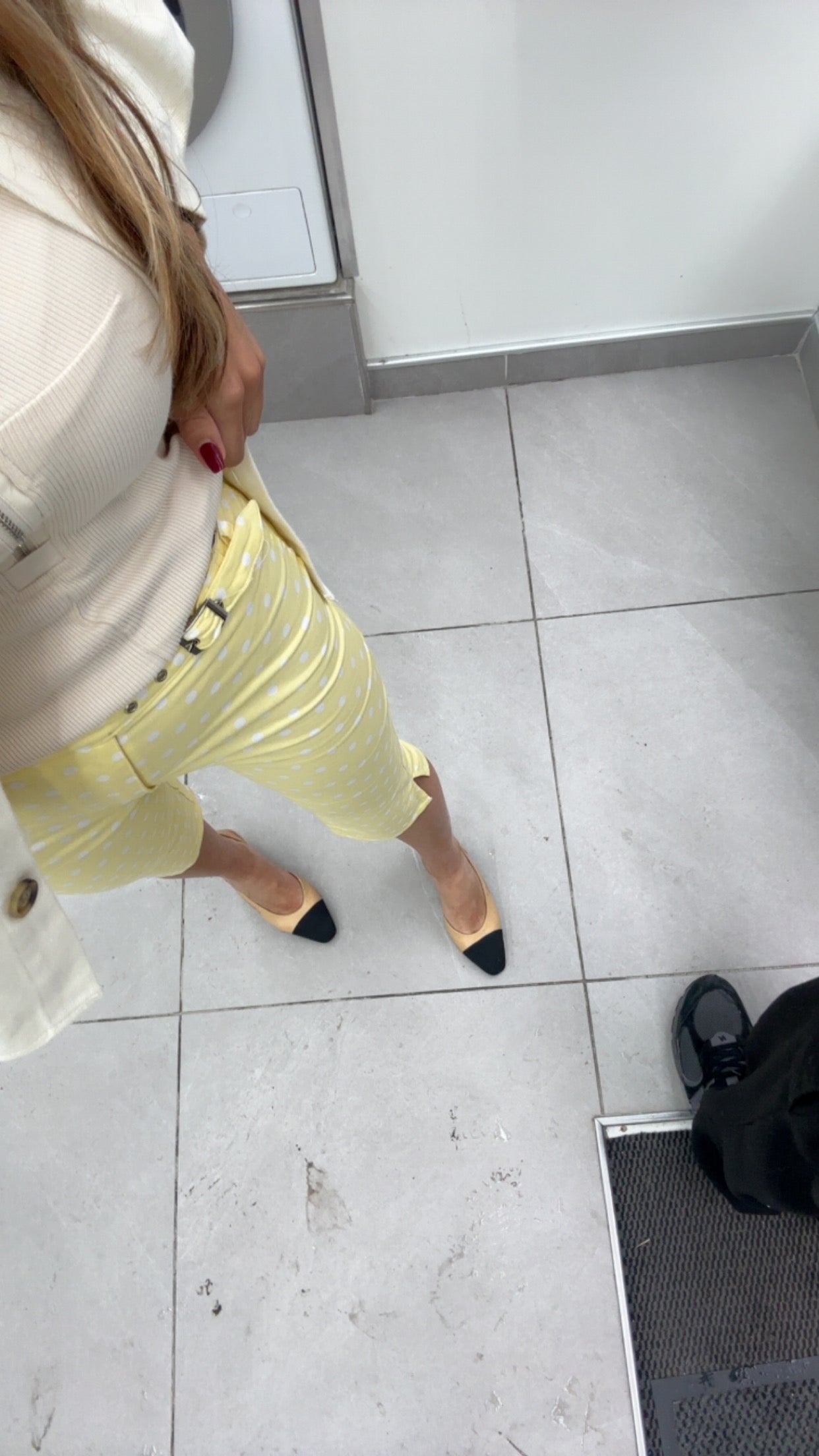 Pantalon Capris à pois