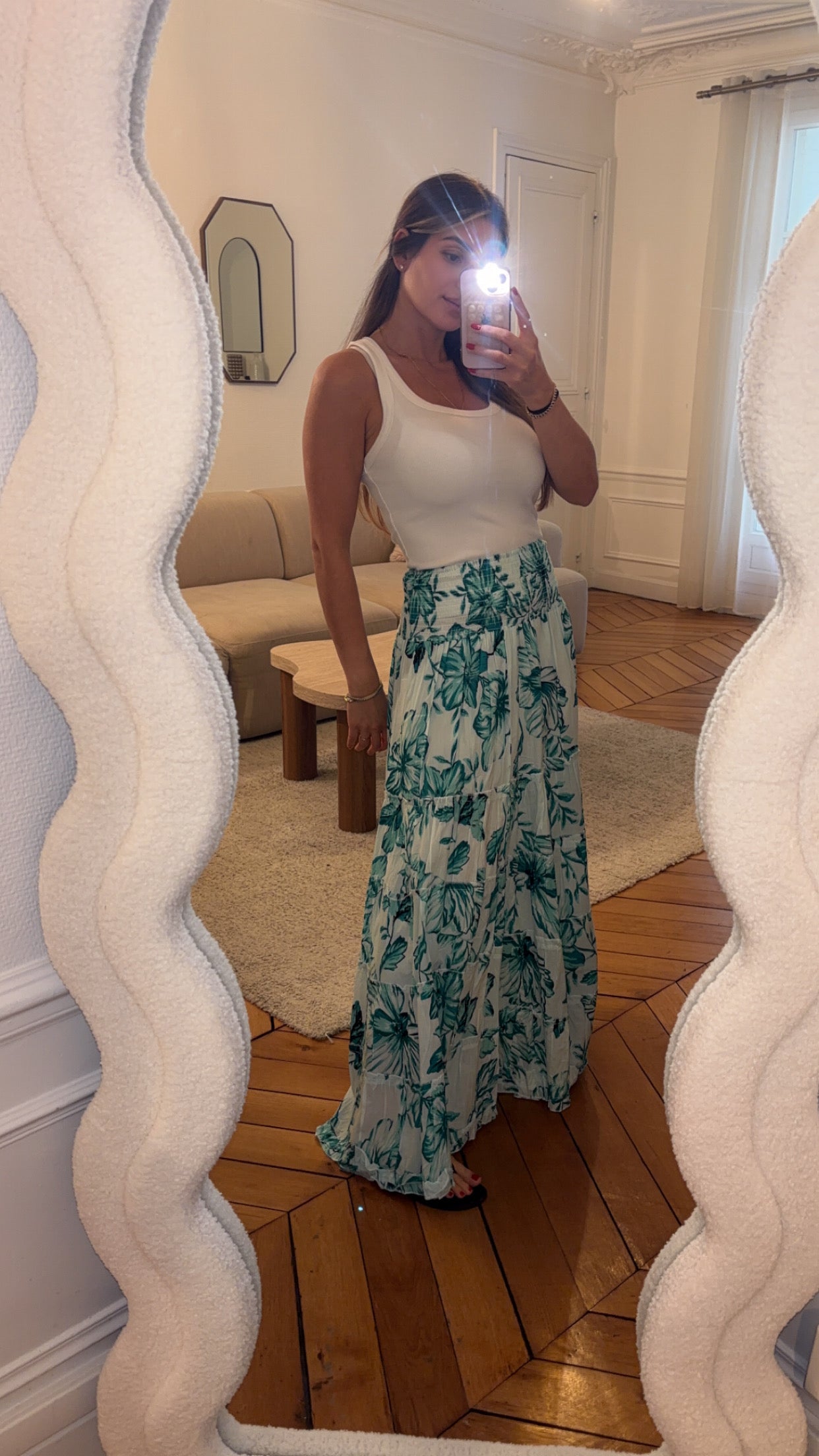 Jupe capri