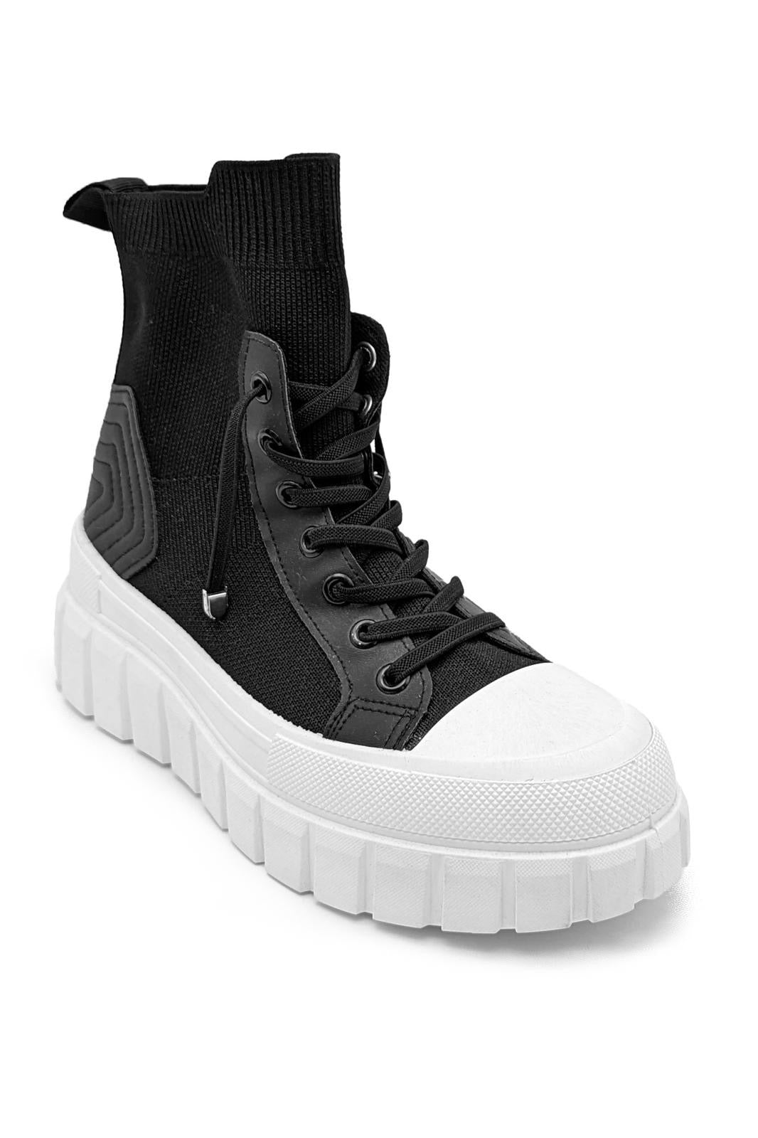 Bottes souple à lacets